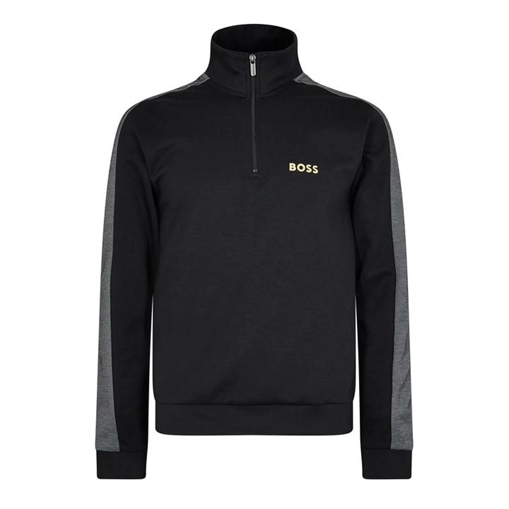 Boss Bodywear Tracksuit quarter Jacket 10166548 - Black